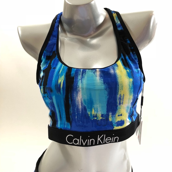 CK Two Piece Swimsuit Size Large Spellout - Picture 2 of 6